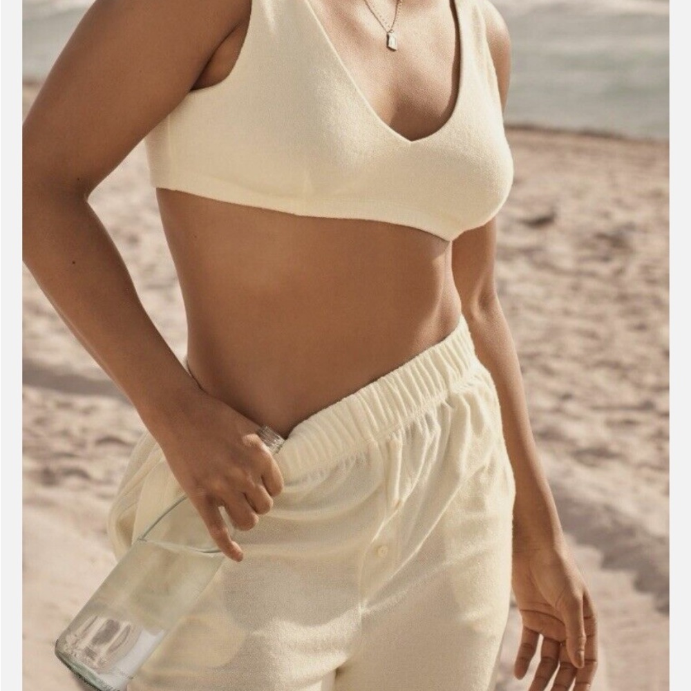 Anthropologie Bralette bundle! Two- colors baby blue and light yellow. NWT